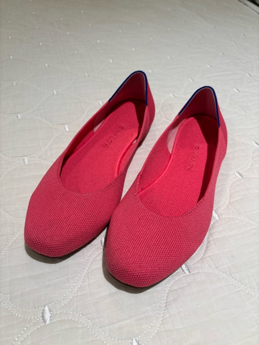 Women’s Rothy’s Pink Knit Slip-On Flats